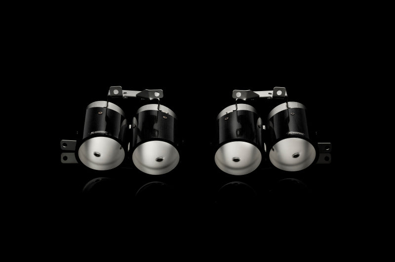 Akrapovic 09-14 Lamborghini Gallardo LP 550-2 Coupe Tail Pipe Set (Carbon) - GTR Auto