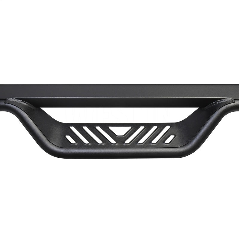 Westin 14-18 Chevrolet Silverado/GMC Sierra Crew Cab Outlaw Nerf Step Bars (Excl. Diesel) -Text. Blk - GTR Auto