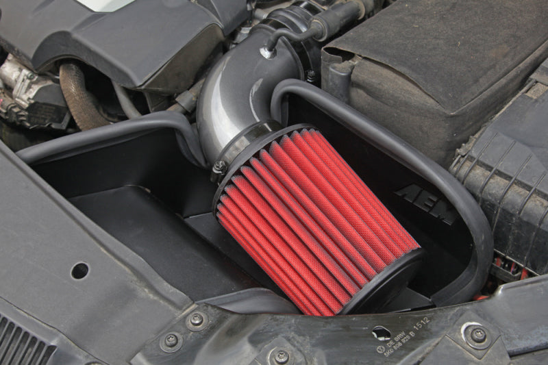 AEM 11-14 Volkswagen Jetta 2.0L L4 - Cold Air Intake System - Gunmetal Gray - GTR Auto