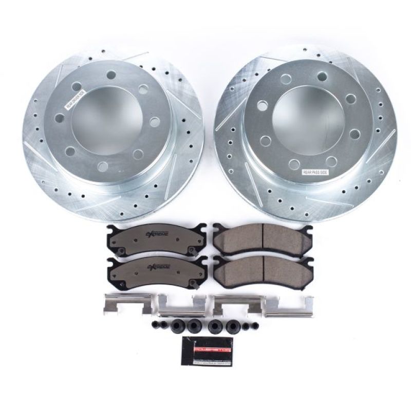 Power Stop 02-06 Chevrolet Avalanche 2500 Rear Z36 Truck & Tow Brake Kit - GTR Auto