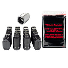 Load image into Gallery viewer, McGard 6 Lug Hex Install Kit w/Locks (Cone Seat Nut) 1/2-20 / 13/16 Hex / 1.5in. Length - Black - GTR Auto