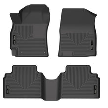 Load image into Gallery viewer, Husky Liners 21-23 Hyundai Elantra WeatherBeater Front &amp; 2nd Seat Floor Liners - Black - GTR Auto