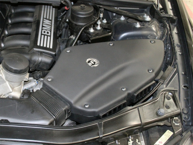 aFe MagnumForce Stage 2 Si Intake System Pro 5 R Black 06-12 BMW 3 Series E9x L6 3.0L Non-Turbo - GTR Auto