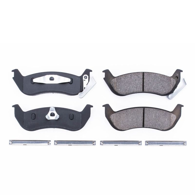 Power Stop 03-11 Ford Crown Victoria Rear Z17 Evolution Ceramic Brake Pads w/Hardware 17-932