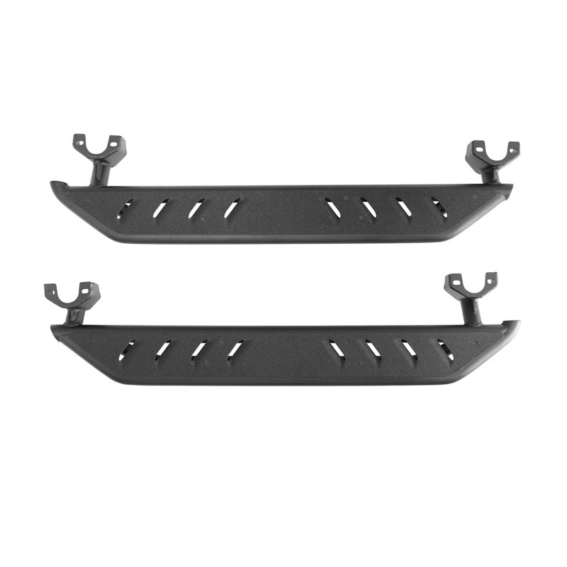 Westin/Snyper 07-17 Jeep Wrangler Triple Tube Rock Rail Steps - Textured Black - GTR Auto