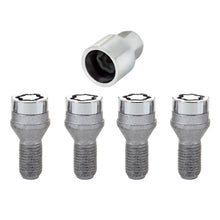 Load image into Gallery viewer, McGard Wheel Lock Bolt Set - 4pk. (Cone Seat) M12X1.5 / 17mm Hex / 22.2mm Shank Length - Chrome - GTR Auto