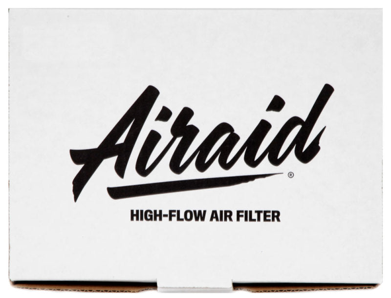 Airaid Universal Air Filter - Cone 6in Flange x 10-3/4x7-3/4in B x 7x4in T x 9in H - Synthaflow