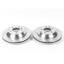 Load image into Gallery viewer, Power Stop 07-15 Audi Q7 Rear Evolution Drilled &amp; Slotted Rotors - Pair - GTR Auto