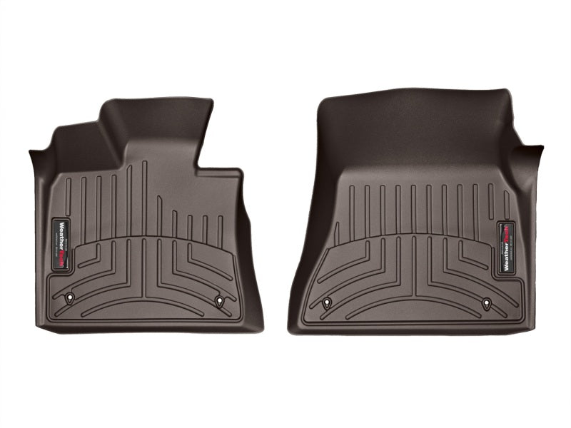 WeatherTech 2014+ BMW X5 Front FloorLiner - Cocoa - GTR Auto