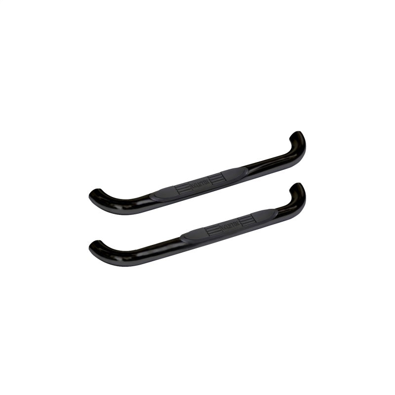 Westin 2015-2017 Chevy Silverado 25/3500 Reg Cab (Body Mount) E-Series 3 Nerf Step Bars - Black - GTR Auto