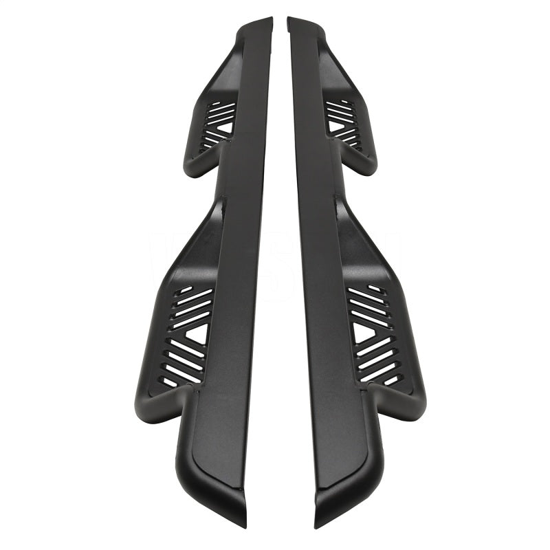 Westin 07-21 Toyota Tundra Double Cab Outlaw Nerf Step Bars - Textured Black - GTR Auto