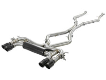 Load image into Gallery viewer, aFe MACH Force-Xp 3.5in. 304 SS C/B Exhaust System 15-18 BMW X5 M (F85) V8-4.4L (tt) - Black Tip - GTR Auto