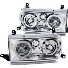 Load image into Gallery viewer, ANZO 1991-1994 Toyota Land Cruiser Crystal Headlights w/ Halo Chrome - GTR Auto