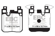 Load image into Gallery viewer, EBC 14+ BMW M3 3.0 Twin Turbo (F80) Yellowstuff Rear Brake Pads - GTR Auto