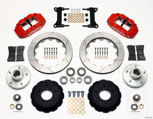 Load image into Gallery viewer, Wilwood Narrow Superlite 6R Front Hub Kit 14.00in Red Chevy C-10 60-87 CPP Drop Spindle - GTR Auto