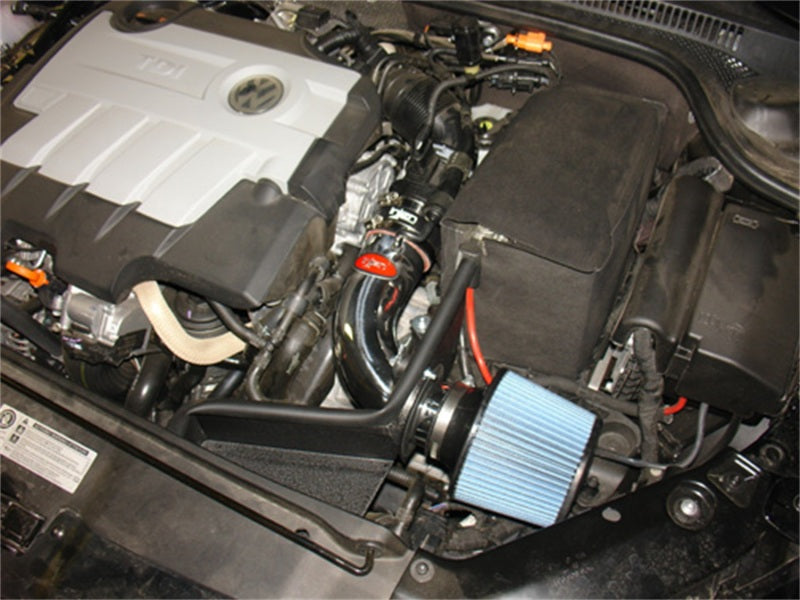 Injen 10-14 VW Golf 2.0L Turbo Diesel Polished Tuned Air Intake w/ MR Tech&Super Filter - GTR Auto