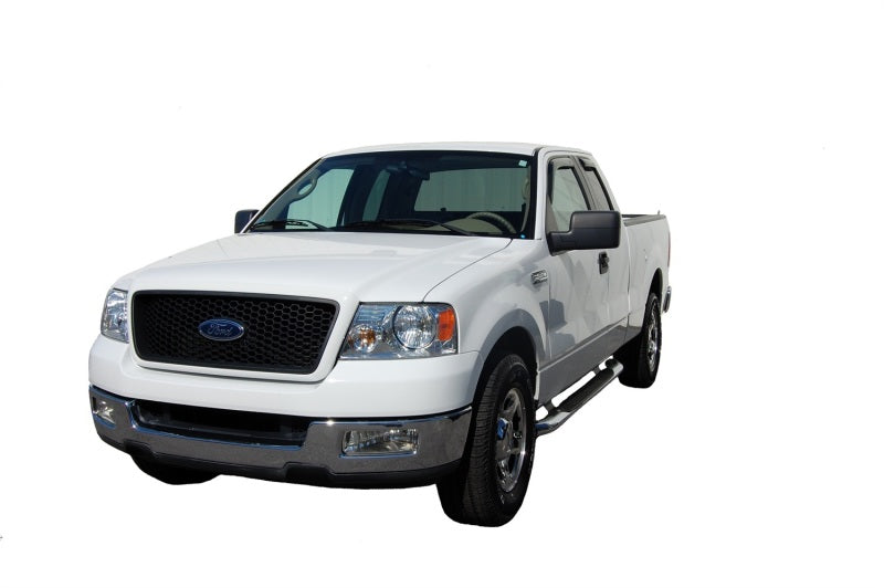AVS 22-23 Toyota Tundra Ext. Cab/DC Ventvisor Front & Rear Window Deflectors 4pc - Smoke - GTR Auto