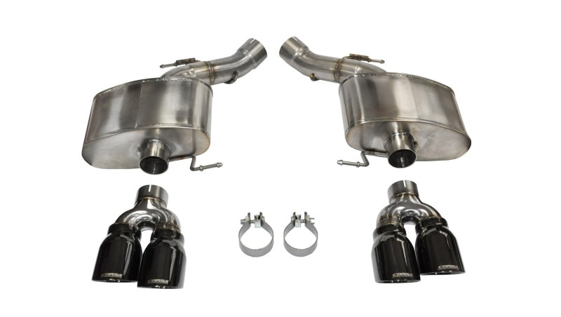 Corsa 2012-2017 BMW M6 F12 / F13 / F06 Black Sport Axle-Back Exhaust - GTR Auto