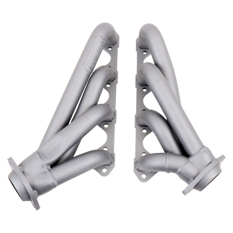 BBK 79-93 Mustang 351 Swap Shorty Unequal Length Exhaust Headers - 1-5/8 Titanium Ceramic - GTR Auto