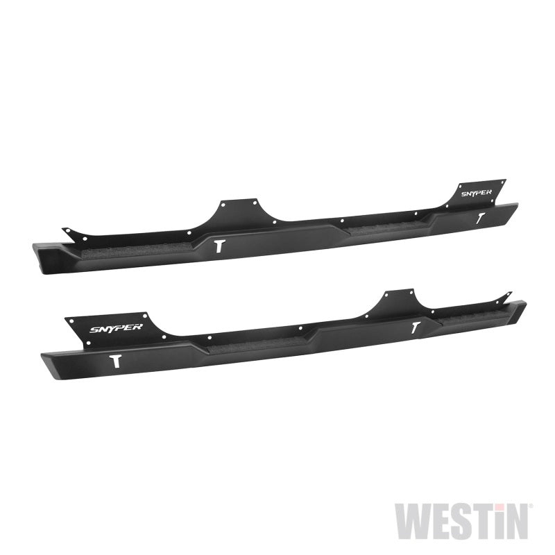 Westin/Snyper 07-17 Jeep Wrangler Unlimited Rock Slider Steps - Textured Black - GTR Auto