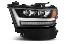 Load image into Gallery viewer, AlphaRex 19-20 Ram 1500HD PRO-Series Proj Headlights Plnk Style Jet Blk w/Activ Light/Seq Signal/DRL - GTR Auto