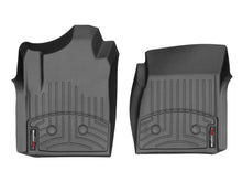 Load image into Gallery viewer, WeatherTech 2014+ Chevrolet Silverado 1500 Front FloorLiner - Black
