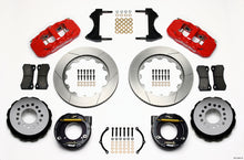 Load image into Gallery viewer, Wilwood AERO4 Rear P-Brake Kit 14.00in Red Chevy C-10 2.42 Offset 5-lug - GTR Auto
