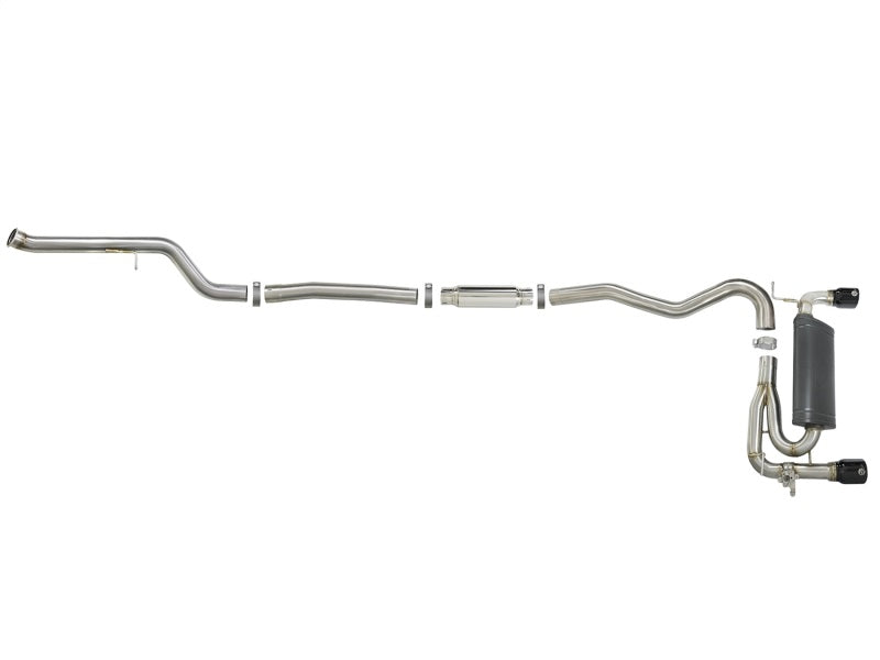 aFe MACH Force-Xp 3in 304 SS Cat-Back Exhaust w/ Black Tips 12-15 BMW 335i (F30) L6 3.0L (t) N55 - GTR Auto