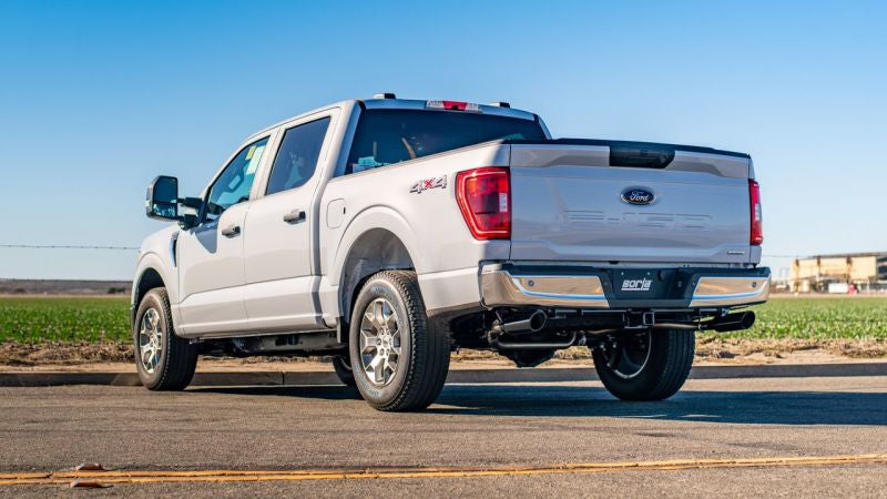 Borla F-150 2021 2.7L/3.5L 4dr CC SB EC STB Lari/King R/Plinum/LTD 3/2.25 SRE CB AK BLK CHR Tips - GTR Auto
