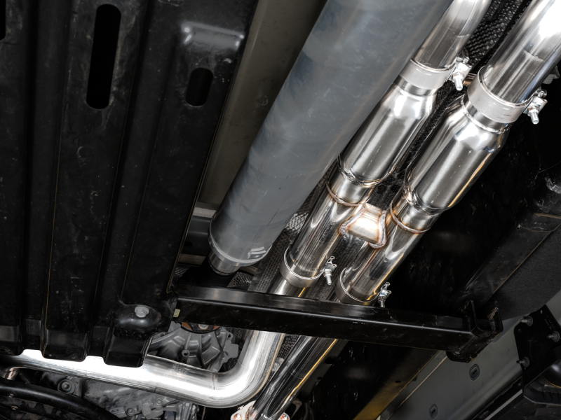 AWE Tuning 2021 RAM 1500 TRX 0FG Cat-Back Exhaust - Diamond Black Tips - GTR Auto