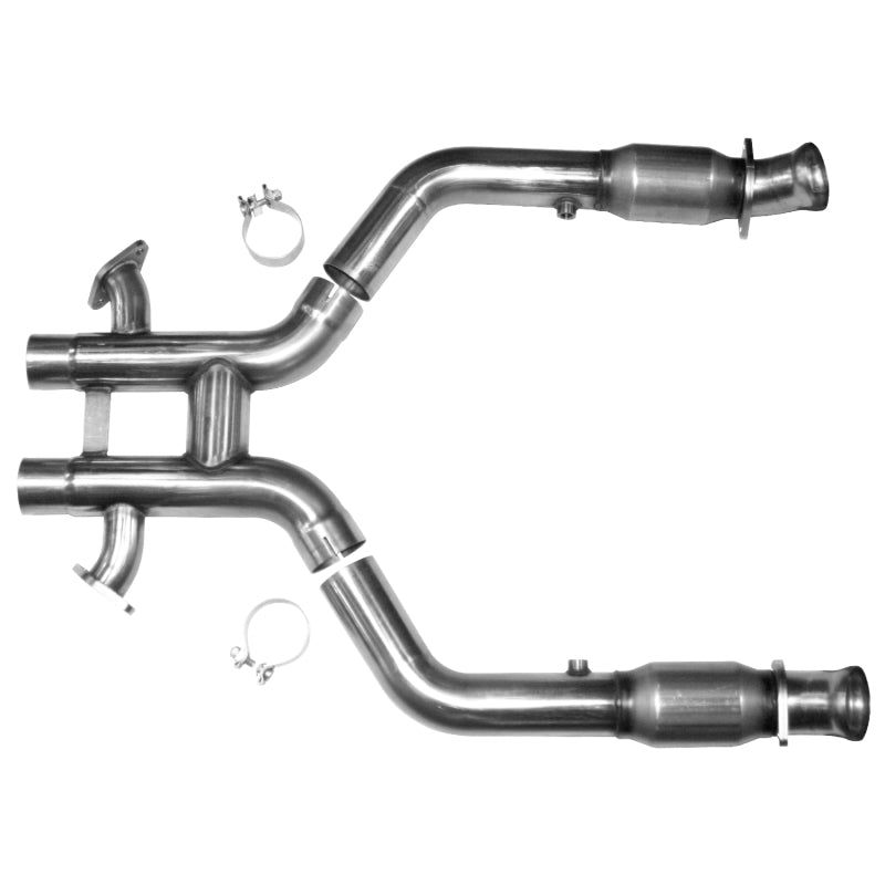 Kooks 12-13 Ford Mustang GT 5.0L 4V -302 Boss Edition 3in x 2 3/4in OEM Cat H Pipe SS - GTR Auto