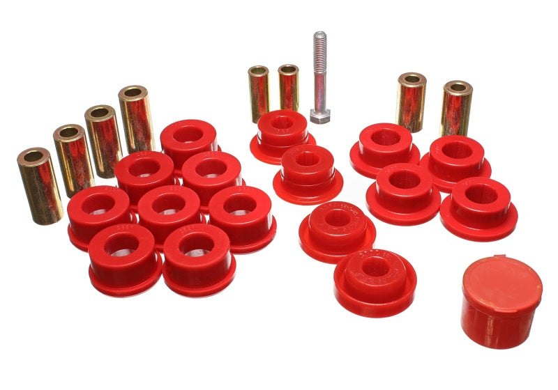 Energy Suspension Control Arm Bushings - Front - Red - GTR Auto
