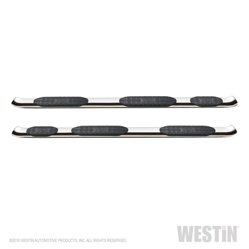 Westin 19-20 Ram 1500 Quad Cab w/ 6.5ft Bed PRO TRAXX 5 W2W Oval Nerf Step Bars - Stainless Steel - GTR Auto
