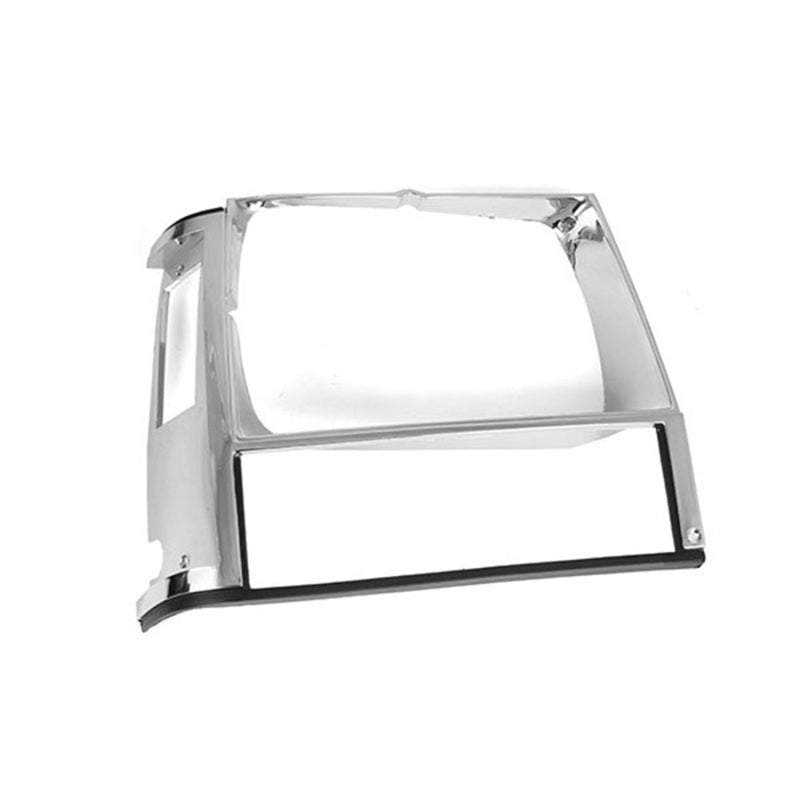 Omix RH Chrome Headlight Bezel 84-90 Cherokee (XJ) - GTR Auto