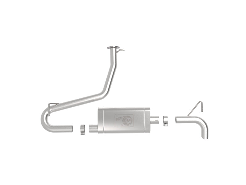 aFe Takeda 2-1/2in 304 SS Axle-Back Exhaust 18-21 Hyundai Kona L4 1.6L (t) - GTR Auto