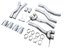 Load image into Gallery viewer, AWE Tuning Track Edition Cat-Back Exhaust for BMW G8X M3/M4 - Chrome Silver Tips