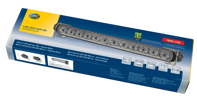 Hella LED Lamp Light Bar 9-34V 350/16in NARRW MV - GTR Auto