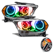 Load image into Gallery viewer, Oracle 11-13 Dodge Durango SMD HL Halogen - Chrome - ColorSHIFT