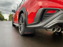 Load image into Gallery viewer, Rally Armor 22-26 Subaru WRX Black UR Mud Flap w/Red Logo MF92-UR-BLK/RD