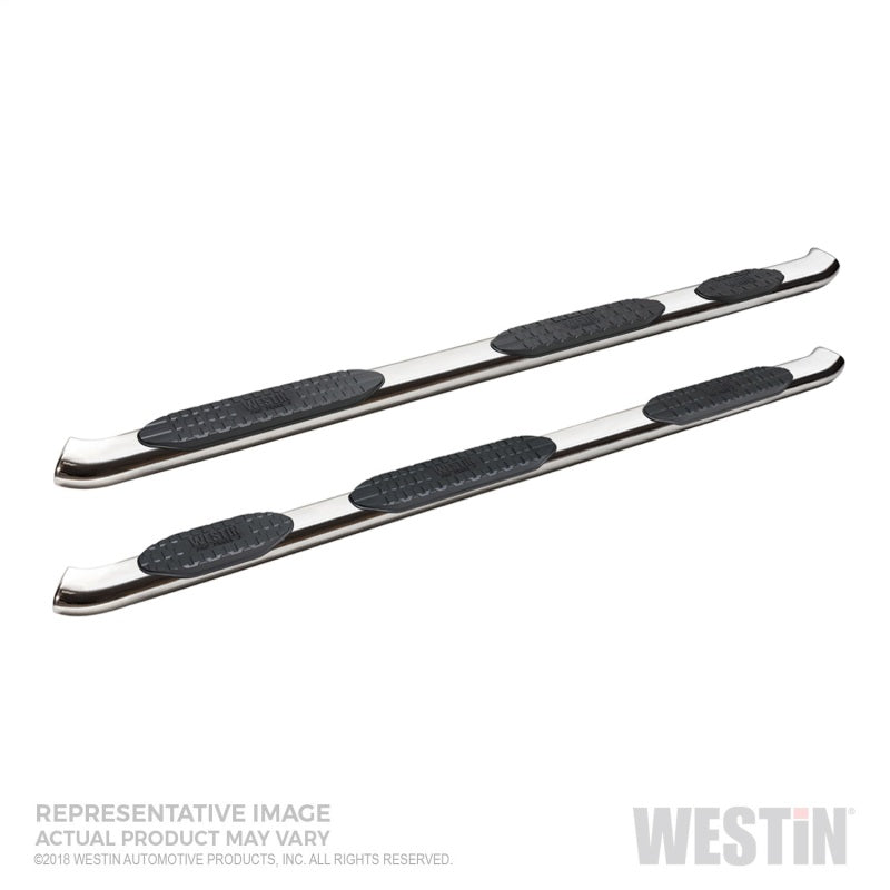 Westin 2019 Chevrolet Silverado/Sierra 1500 CC (5.5ft) PRO TRAXX 5 WTW Oval Nerf Step Bars - SS - GTR Auto