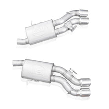 Load image into Gallery viewer, Stainless Works 2016-18 Cadillac CTS-V Sedan Axle Back System Dual-Mode Turbo Mufflers 4in Tips