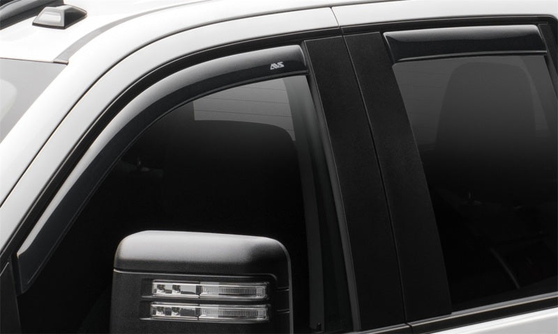 AVS 2019 Chevrolet Silverado 1500 Crew Cab Pickup Ventvisor In-Channel 4pc - Smoke - GTR Auto