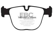 Load image into Gallery viewer, EBC 10+ BMW X5M 4.4 Twin Turbo Redstuff Rear Brake Pads - GTR Auto
