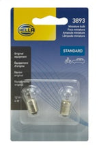 Load image into Gallery viewer, Hella Bulb 3893 12V 4W Ba9S T275 (2) - GTR Auto