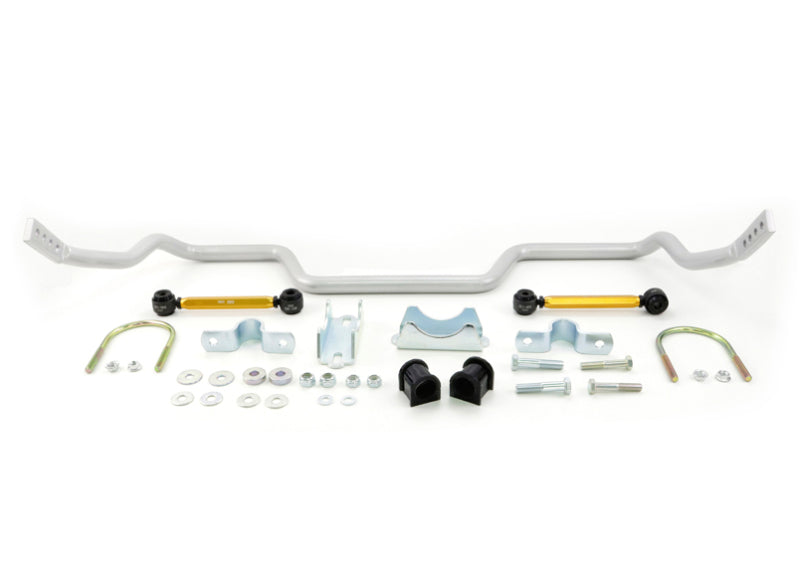 Whiteline 05+ Ford Mustang Coupe 8 cyl (Inc Shelby GT / GT500) Rear 27mm Heavy Duty Adj Swaybar - GTR Auto