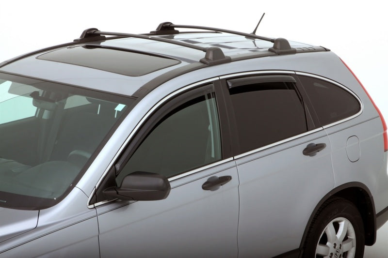 AVS 07-11 Honda CR-V Ventvisor In-Channel Front & Rear Window Deflectors 4pc - Smoke - GTR Auto