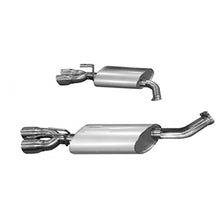 Load image into Gallery viewer, Kooks 14 Chevy SS LS3 6.2L OEM 3in Axleback Exhaust. w/and Quad 3in Slash Cut Pol Tips - GTR Auto