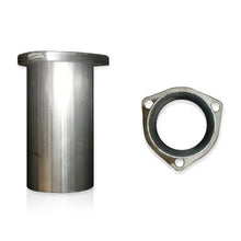 Load image into Gallery viewer, Stainless Works COLLECTOR ADAPTER-2 1/2in 3 BOLT 2 1/2in OD OUTLET