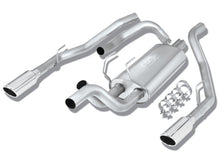Load image into Gallery viewer, Borla 09-13 Dodge RAM 1500 5.7L CC/SB w/Fact Sngl Exhaust C/B 3x2.5in Single Round Rolled Split Rear