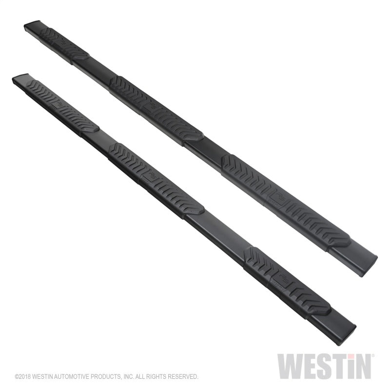 Westin 2019 Chevrolet Silverado/Sierra 1500 Crew Cab (6.5ft) R5 Modular Nerf Step Bars - Black - GTR Auto
